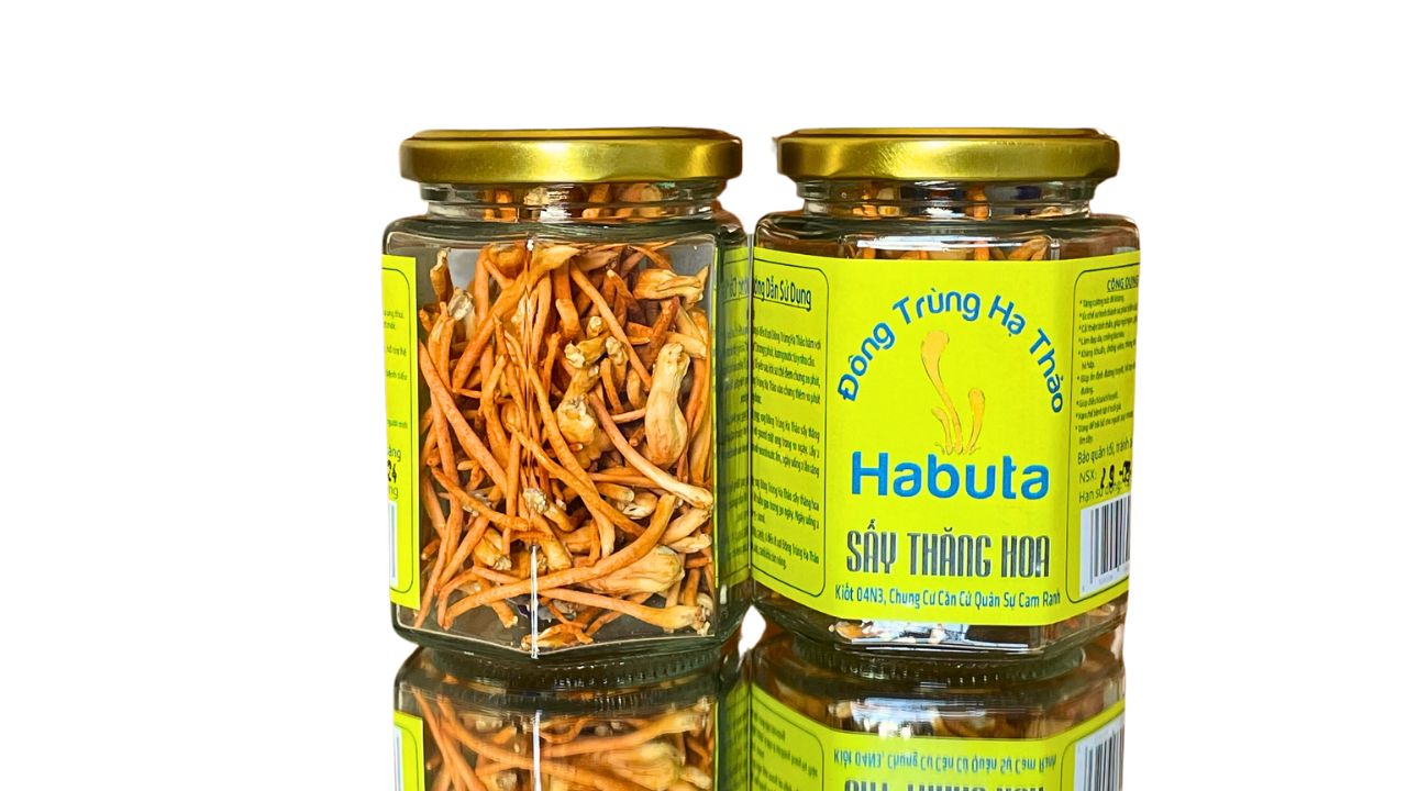 Đông Trùng Hạ Thảo Sấy Thăng Hoa Cao Cấp - 10g