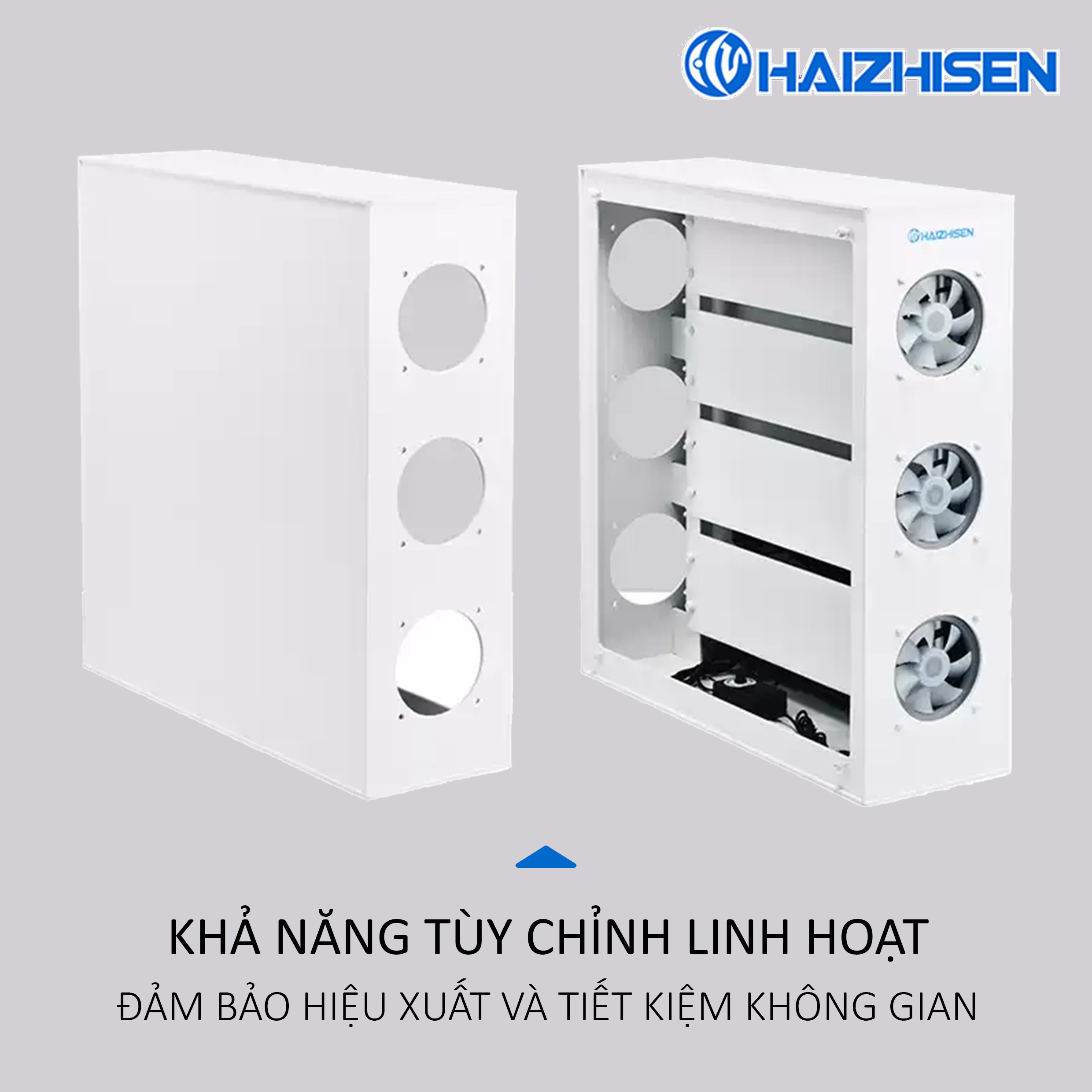 Hộp Kỹ Thuật Bể Cá Biển PVC Haizhisen | Quản Lý Thiết Bị, Tản Nhiệt, An Toàn Điện