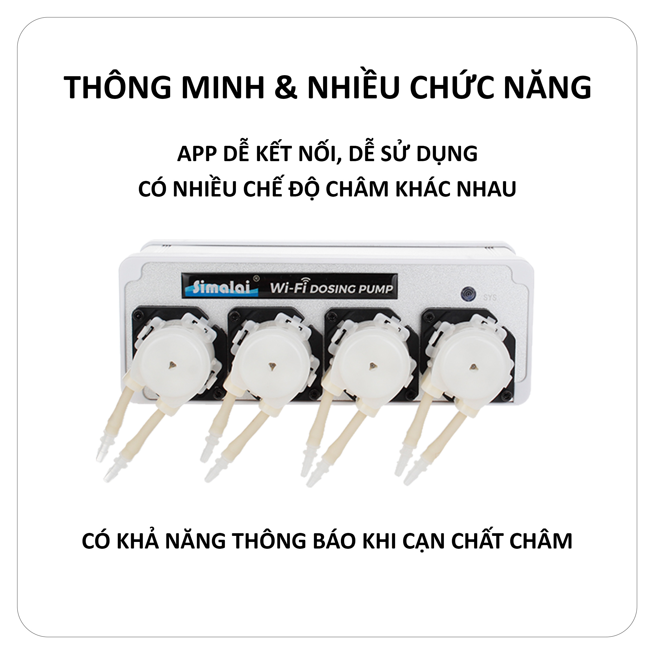 SIMALAI D4S BƠM ĐỊNH LƯỢNG WI-FI THÔNG MINH