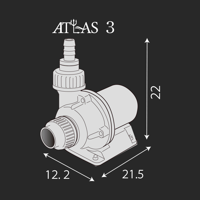 BƠM CHO HỒ CÁ ZOOX ATLAS