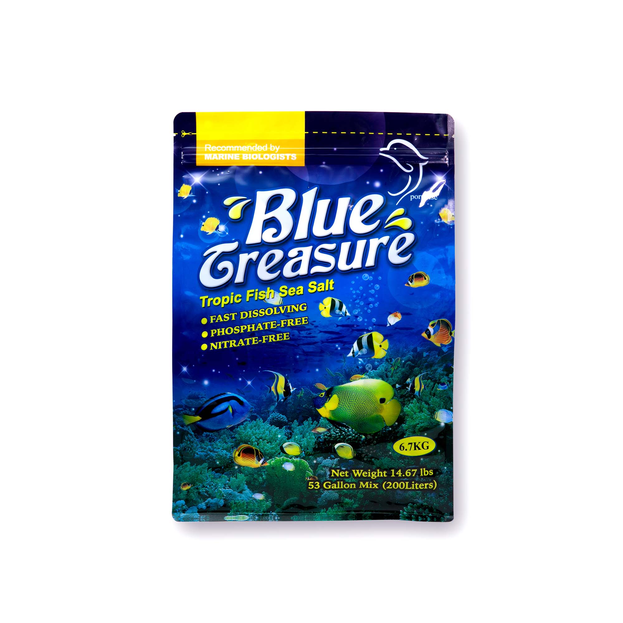 MUỐI NUÔI HỒ CÁ BIỂN BLUE TREASURE TROPIC FISH SEA SALT 20KG
