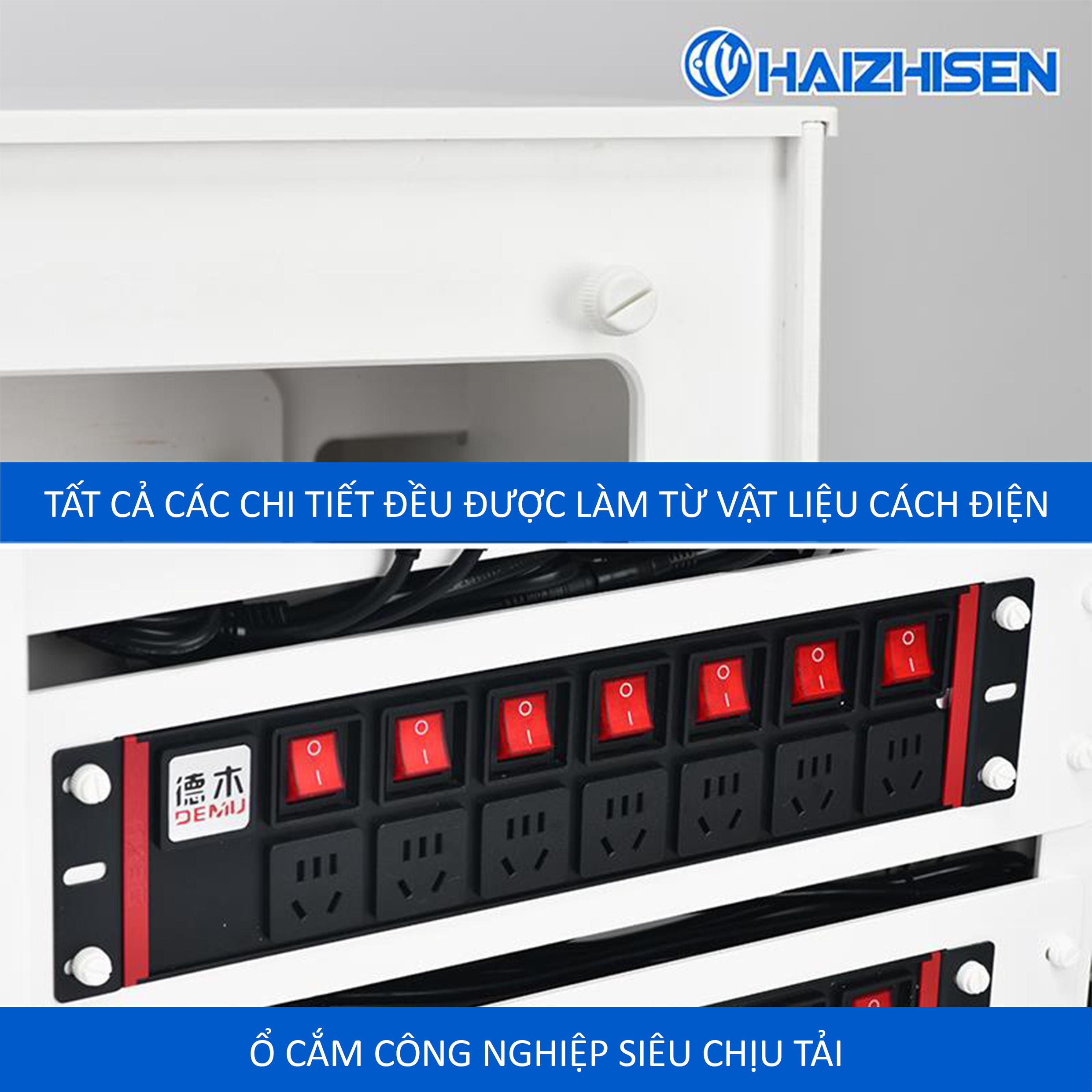 Hộp Kỹ Thuật Bể Cá Biển PVC Haizhisen | Quản Lý Thiết Bị, Tản Nhiệt, An Toàn Điện