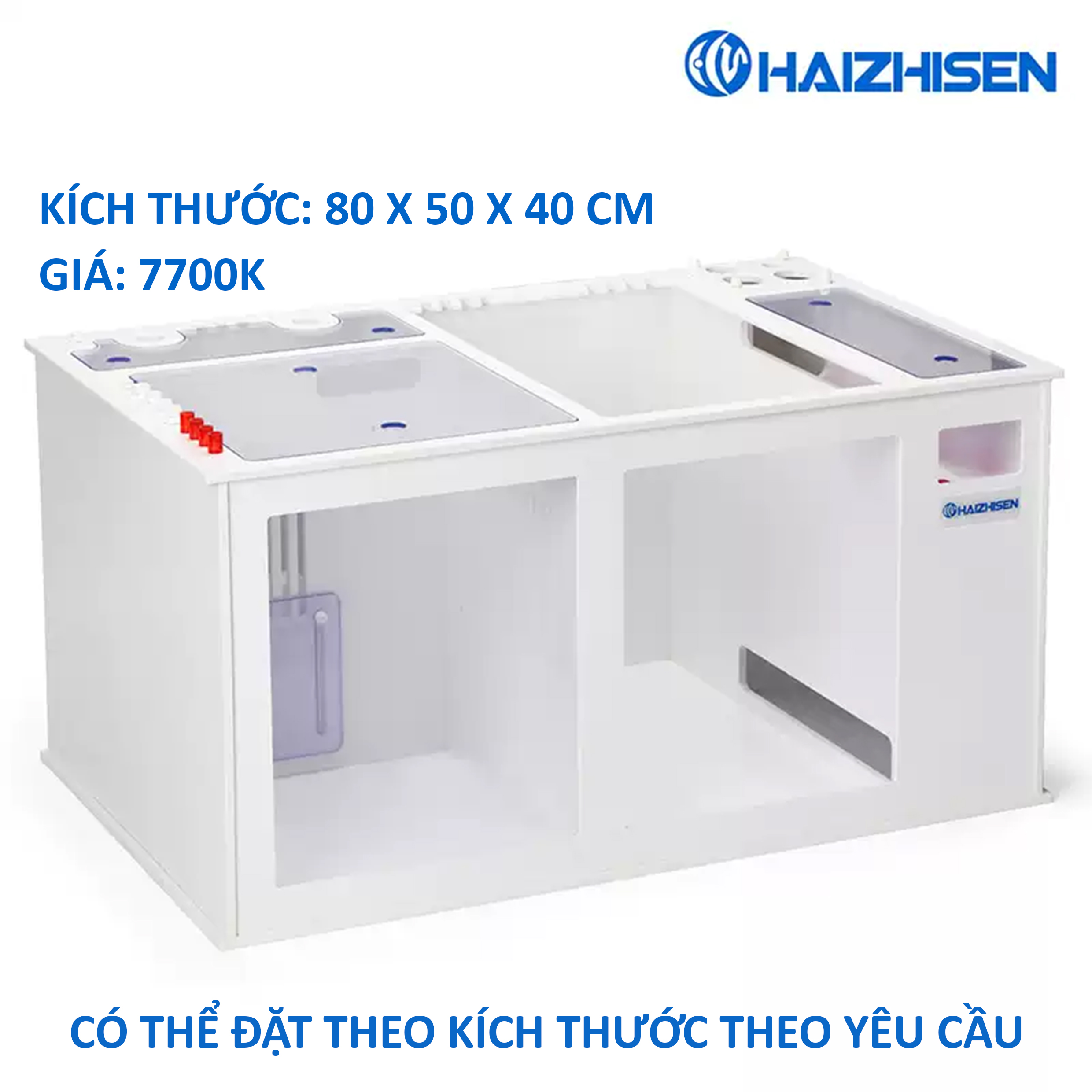 BỂ LỌC PVC HAIZHISEN – THIẾT KẾ THÔNG MINH, TÙY CHỈNH LINH HOẠT CHO HỆ THỐNG LỌC BỂ CÁ BIỂN