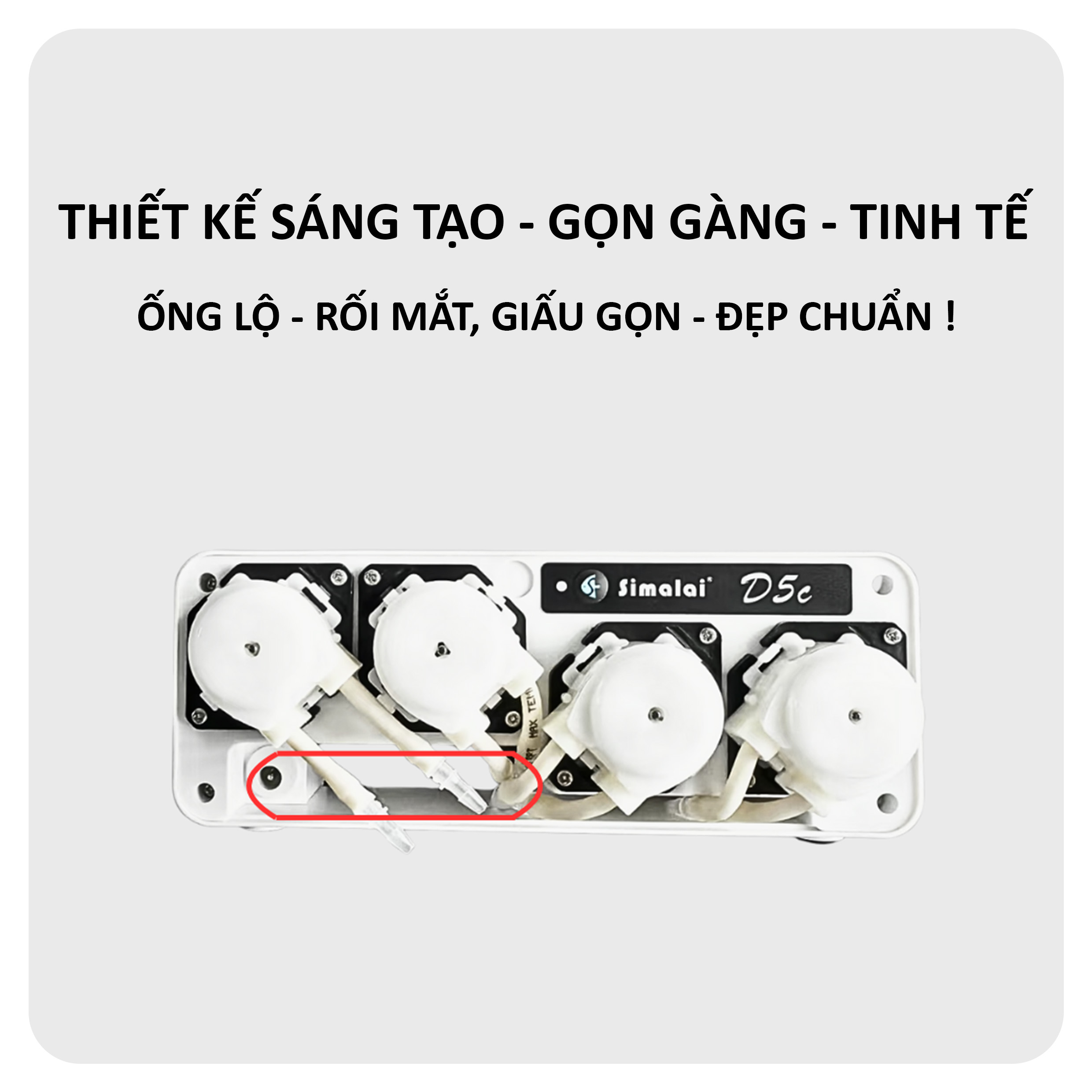 SIMALAI D5s – Bơm Định Lượng Thông Minh WiFi Dual-Band & Bluetooth 5.0 Cho Bể Cá Biển, San Hô SPS/LPS & Hồ Thủy Sinh