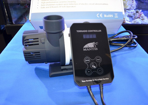 Bơm DC Mantis Tornado – Bơm Tuần Hoàn Hồ Cá Biển Siêu Êm (2000-12000)