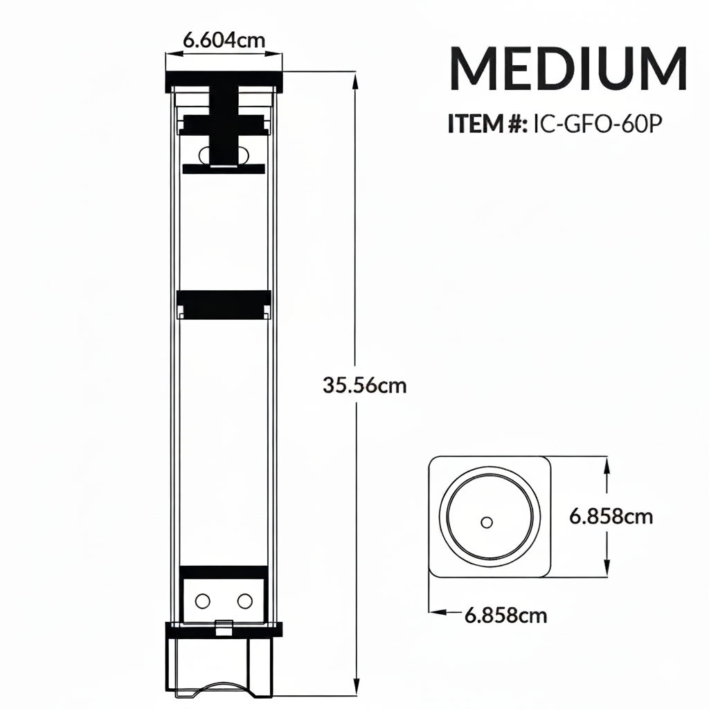 WaveReef GFO-50P – Lò Đảo Vật Liệu Lọc Đa Năng Cho Bể Cá Biển & San Hô