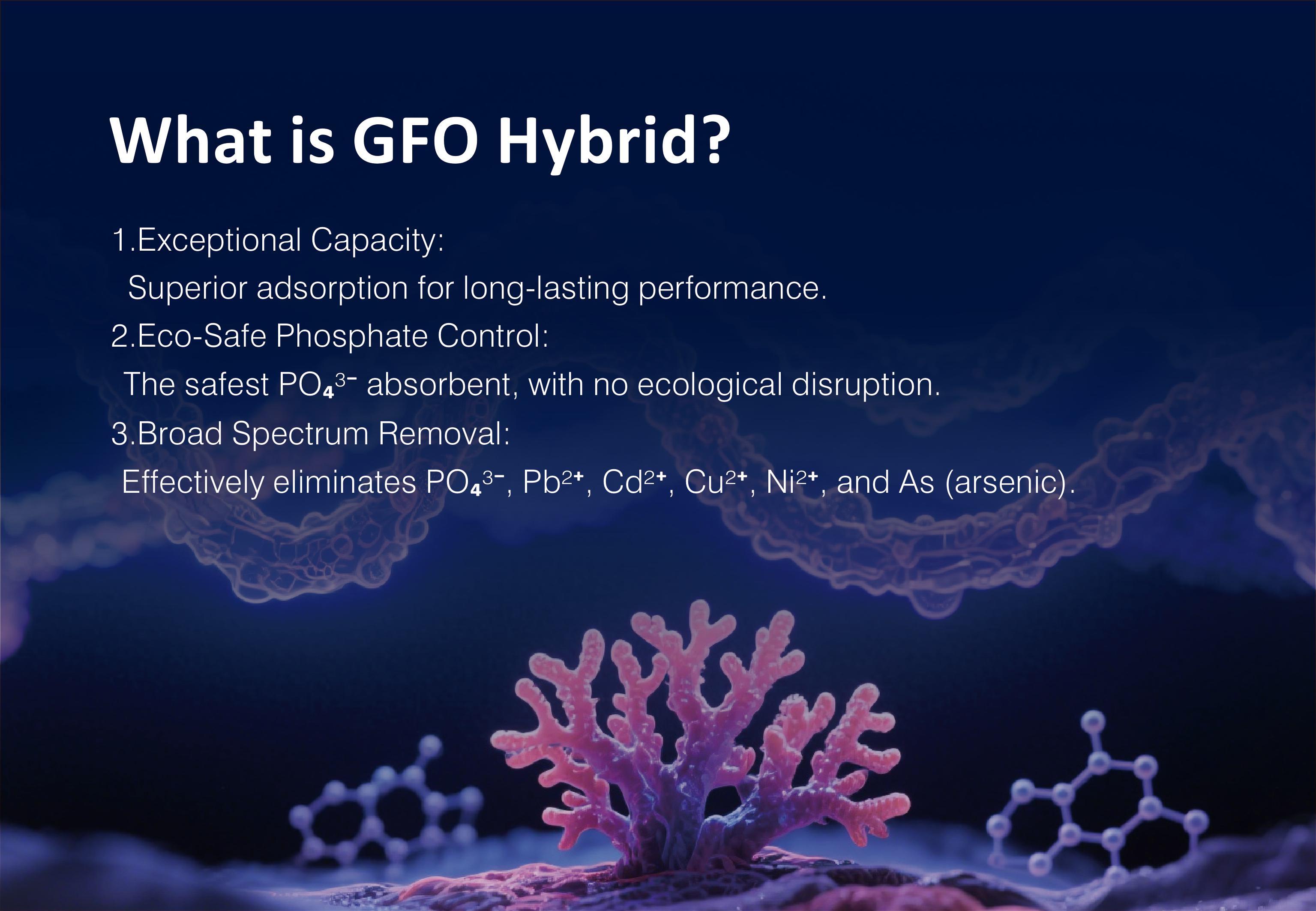 Zoox GFO Hybrid – Vật liệu giảm PO4 thế hệ mới cho bể cá biển san hô