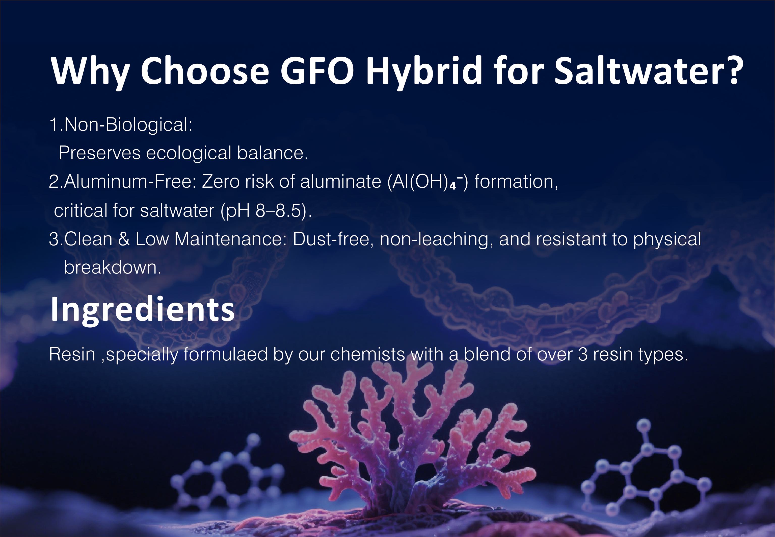 Zoox GFO Hybrid – Vật liệu giảm PO4 thế hệ mới cho bể cá biển san hô