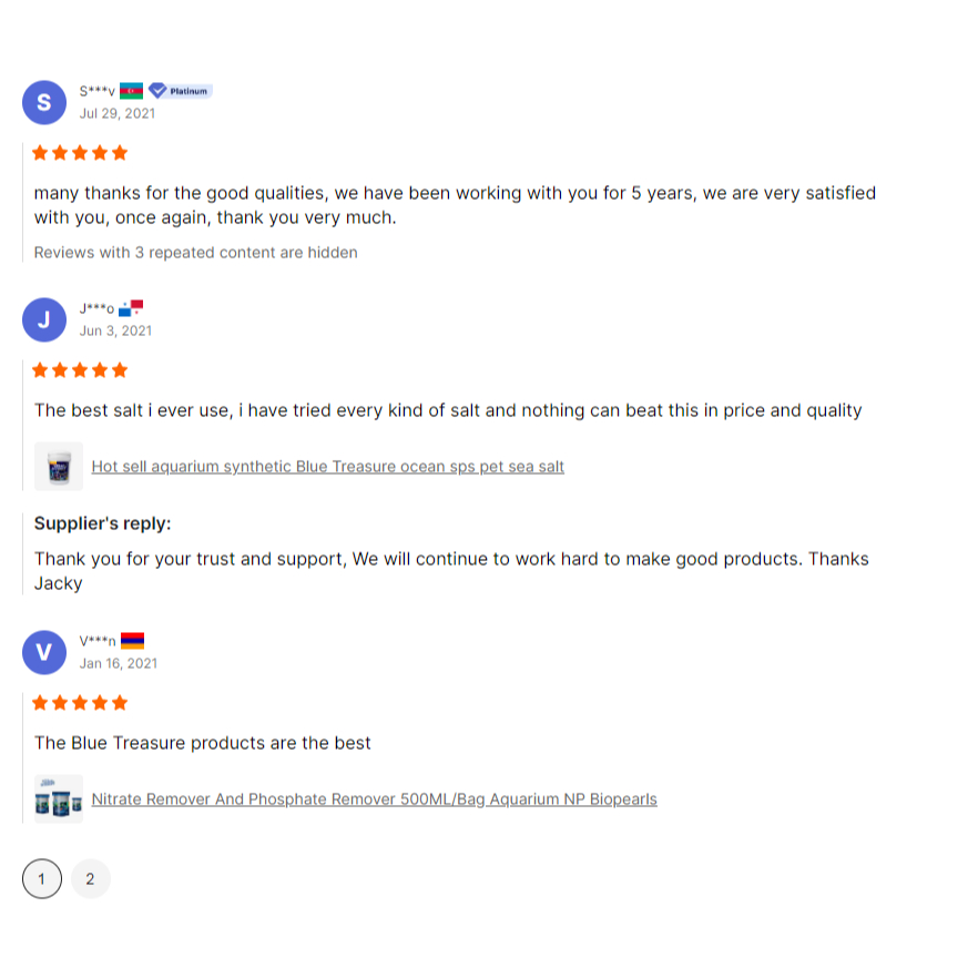 Muối Biển Nhân Tạo Blue Treasure - 25kg | Dành Cho Nuôi Tôm &amp; Hải Sản Nhà Hàng