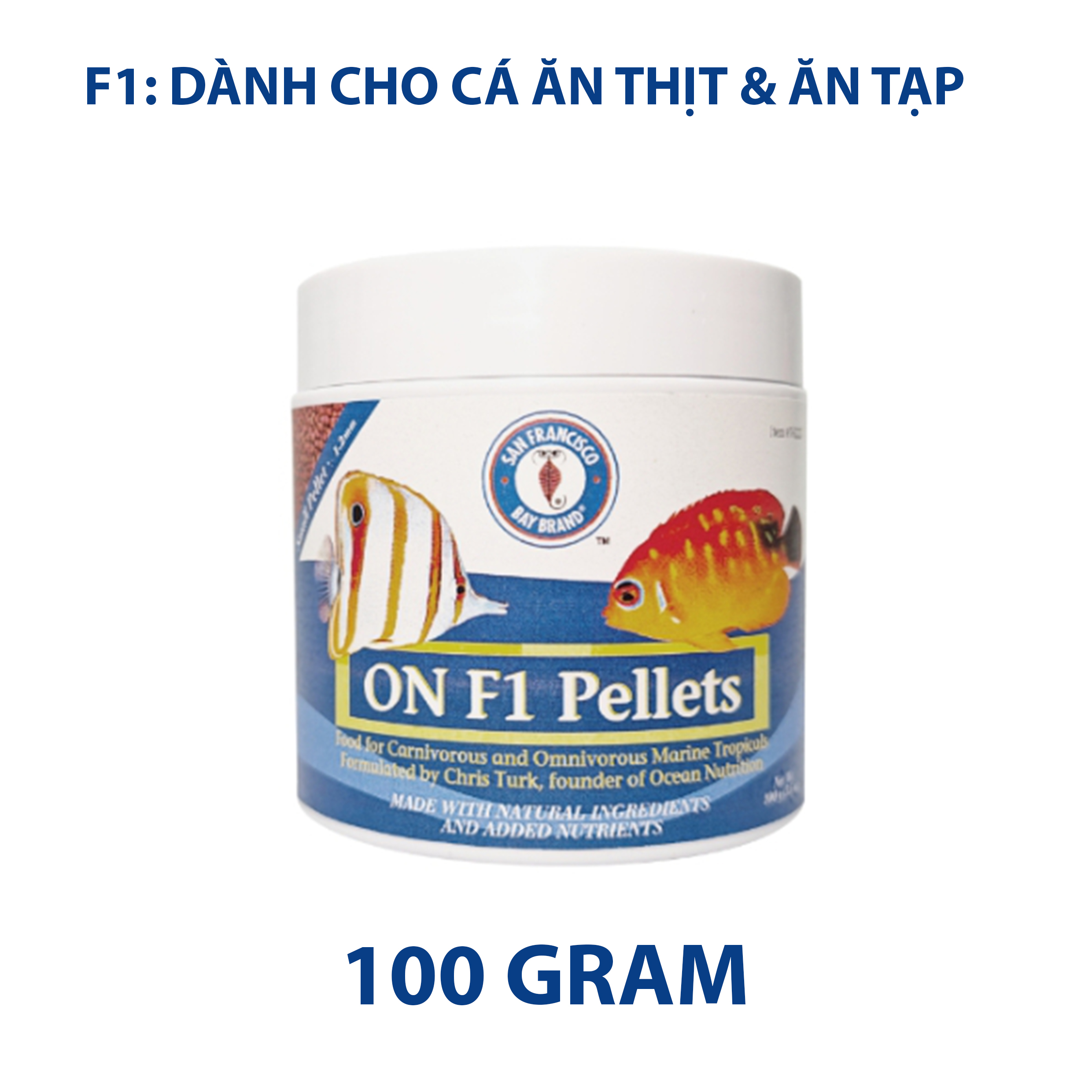 Thức ăn cho cá cảnh biển Ocean Nutrition Formula One - Dinh dưỡng cao cấp | Aquatick