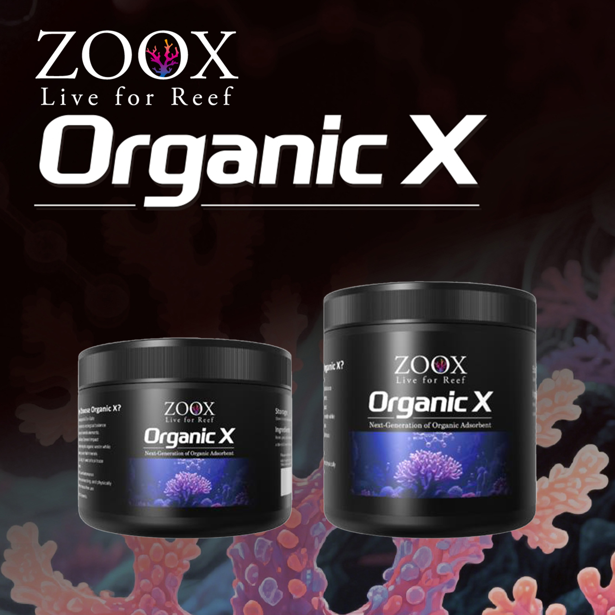 Zoox Organic-X – Vật liệu lọc hữu cơ Nhật Bản cho bể cá biển