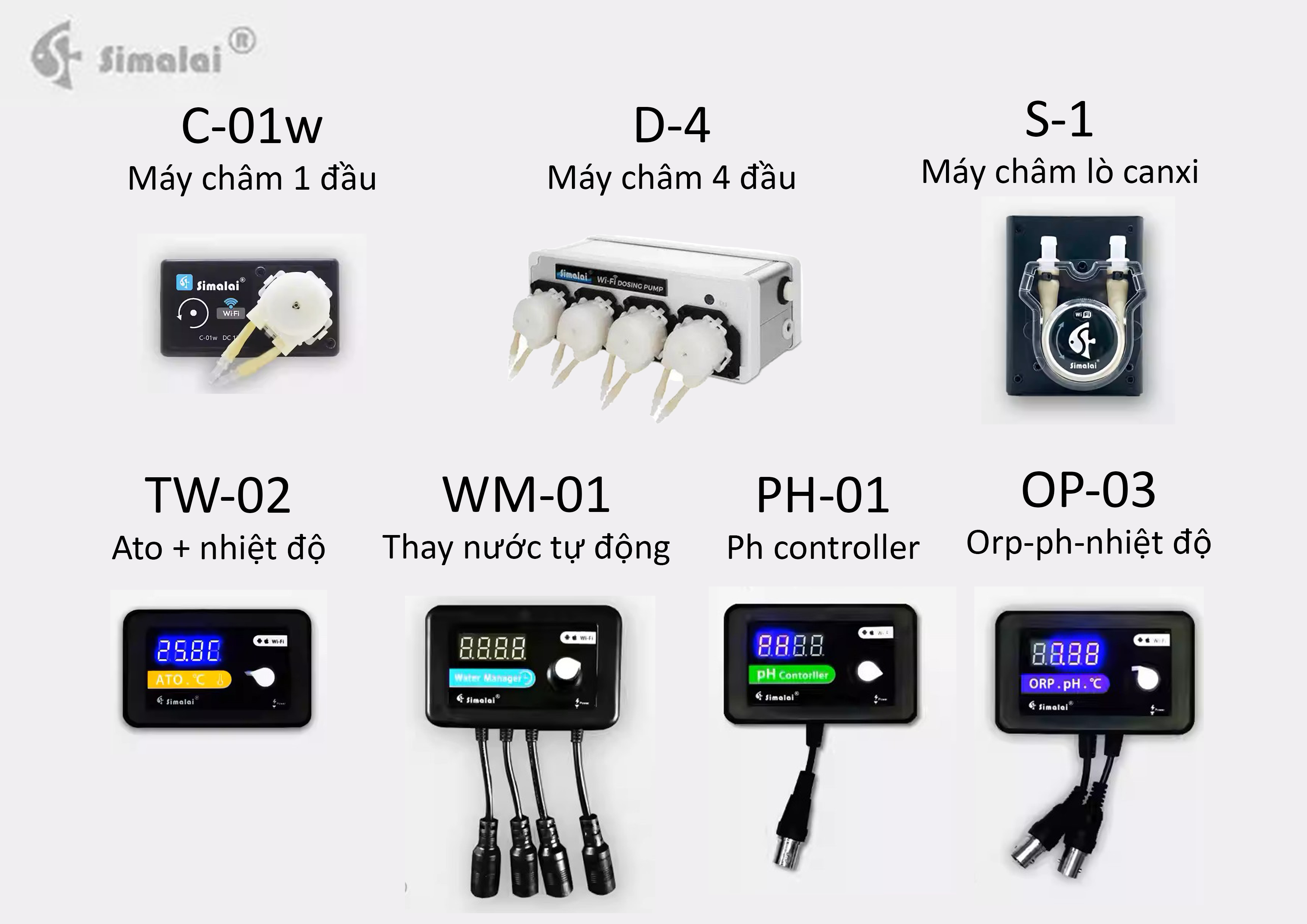 BƠM ĐỊNH LƯỢNG CHO LÒ CANXI SIMALAI S-01