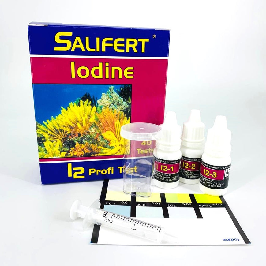 Salifert Iodine Profi-Test – Bộ Kit Kiểm Tra Iodine Toàn Diện Cho Bể Cá Biển