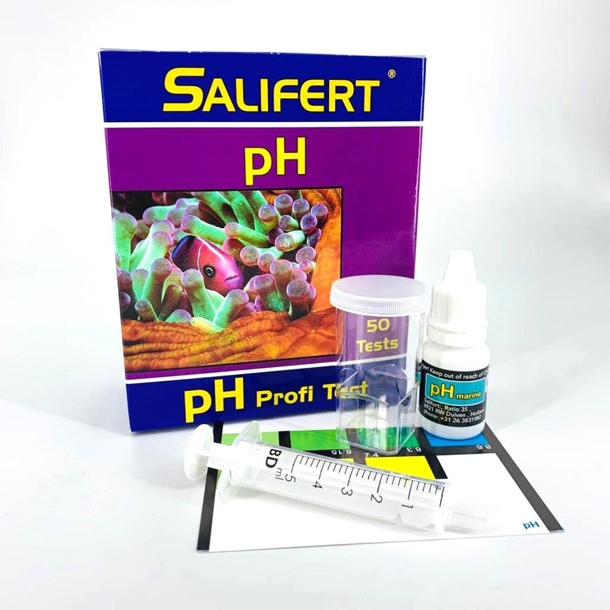 Salifert pH Test Kit – Giải Pháp Kiểm Tra và Điều Chỉnh pH Chuyên Nghiệp Cho Bể Cá Biển