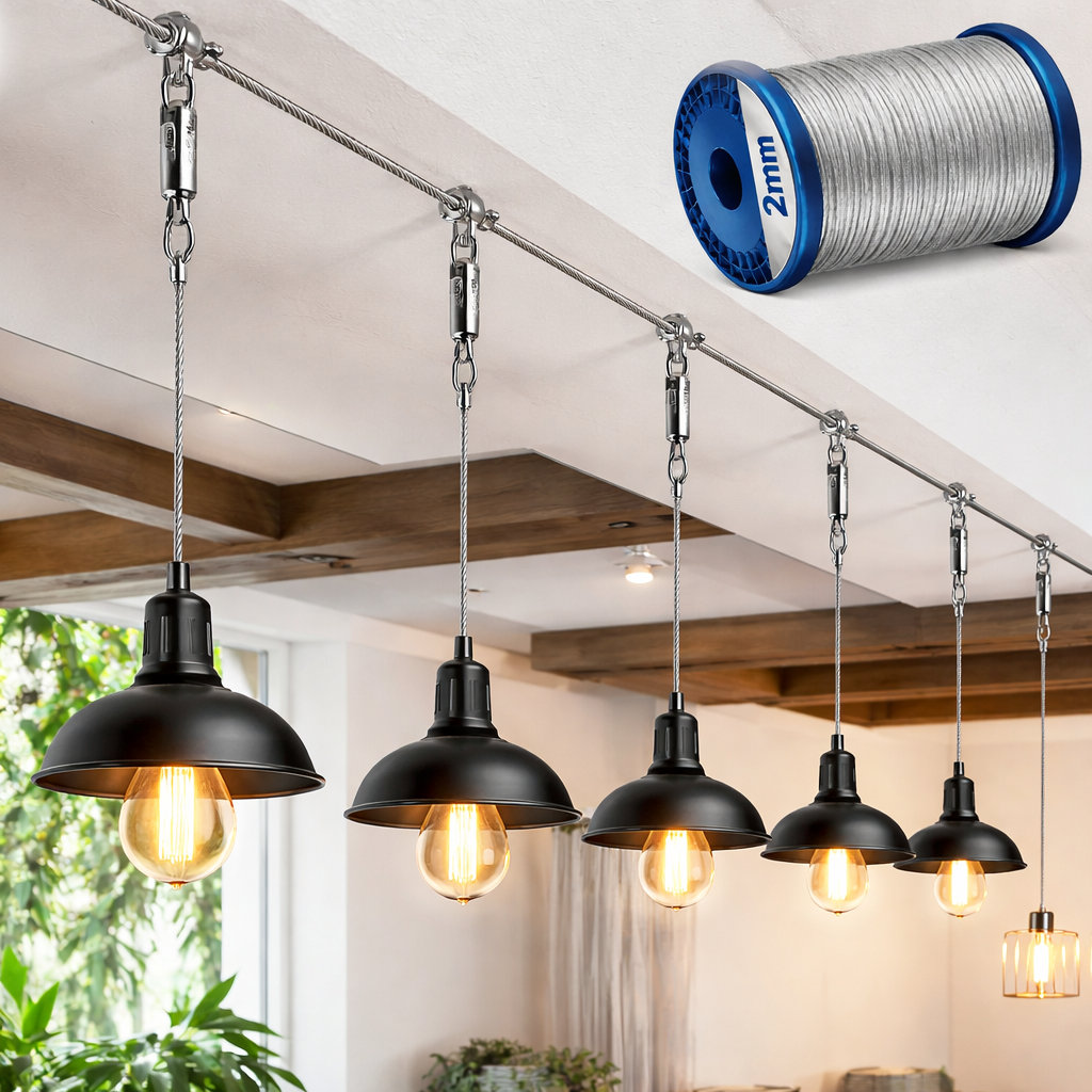 Cáp Inox 2mm (2 Ly) | Inox 304, Giá Sỉ, Chuẩn CO/CQ