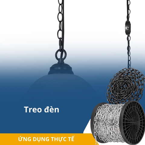 Dây Xích Phi 4mm (4 Ly) Giá Sỉ Tại Kho – Xích Sắt & Inox 304 Bền Bỉ