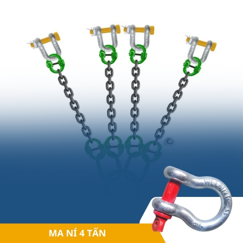 Ma Ní Cẩu Neo Giằng 4 Tấn Omega, Chữ U - MN4T