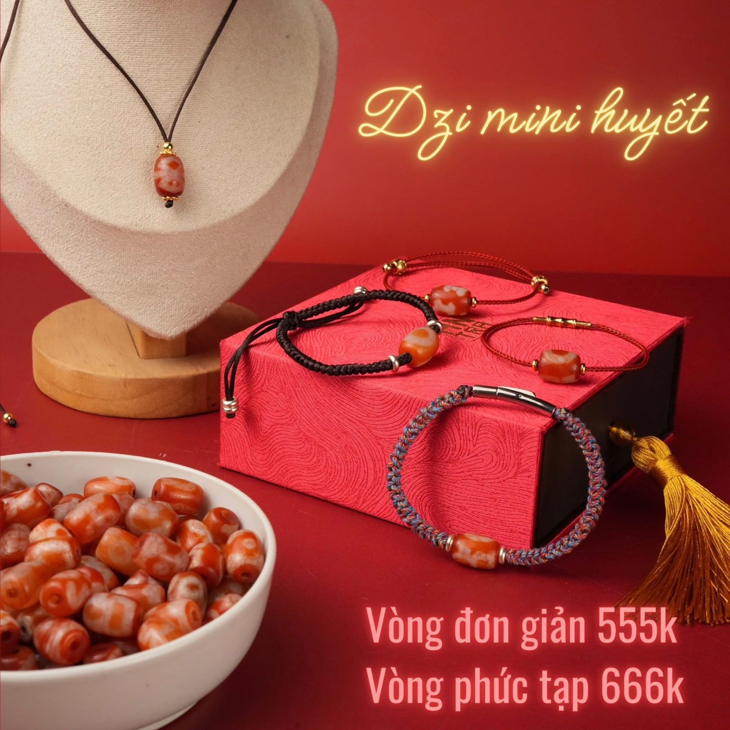 Vòng Dzi tiny huyết- Chương trình Tết An Lành