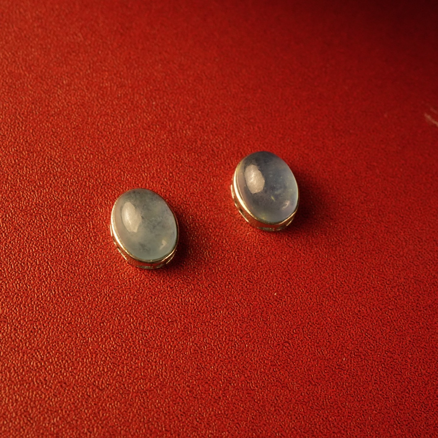 Charm Aquamarin bọc bạc