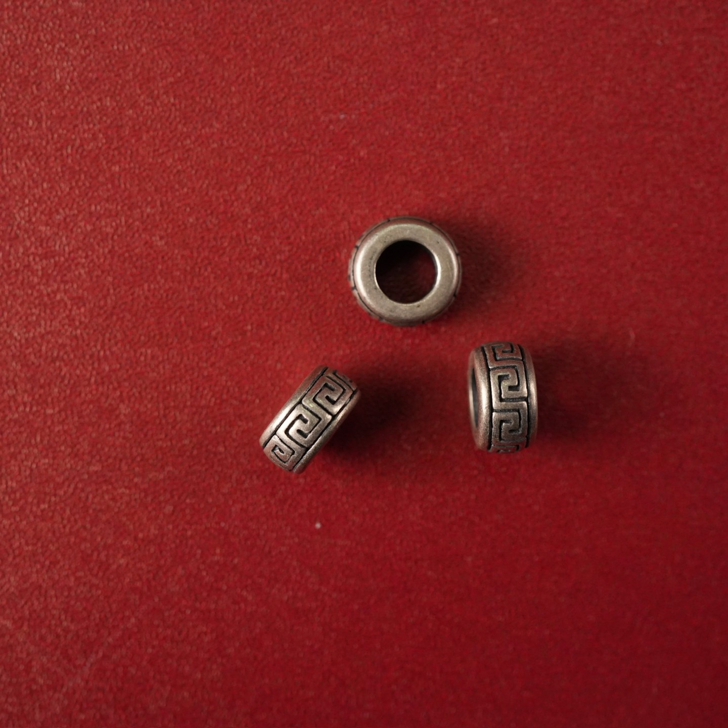 Charm bạc bánh xe size to