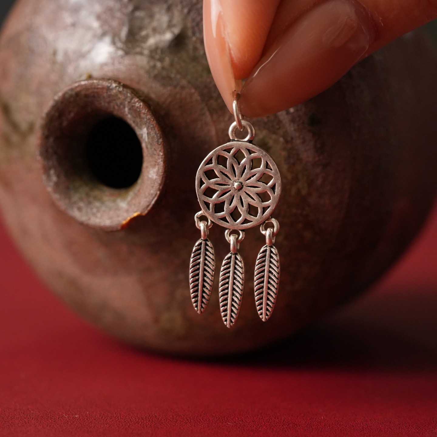 Charm dream catcher