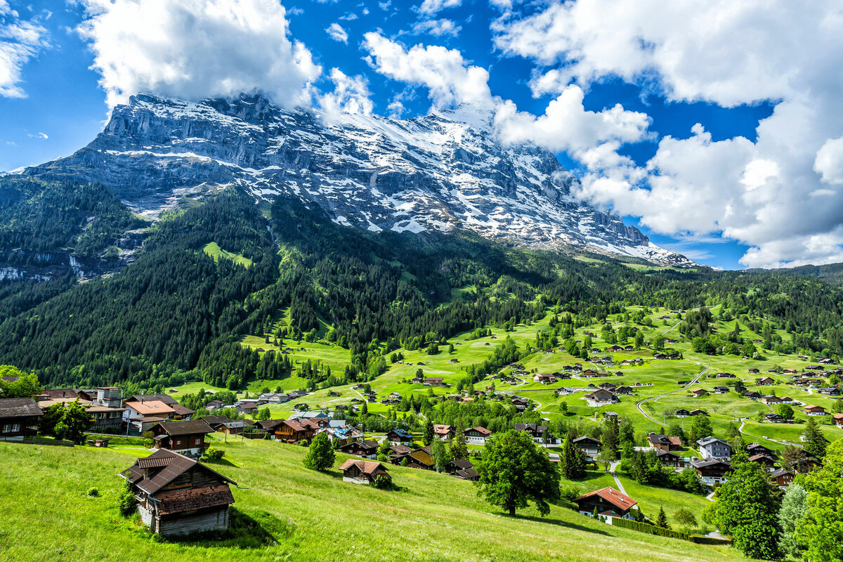 Grindelwald: Cung Điện Núi Alps và Phong Cảnh Huyền Diệu