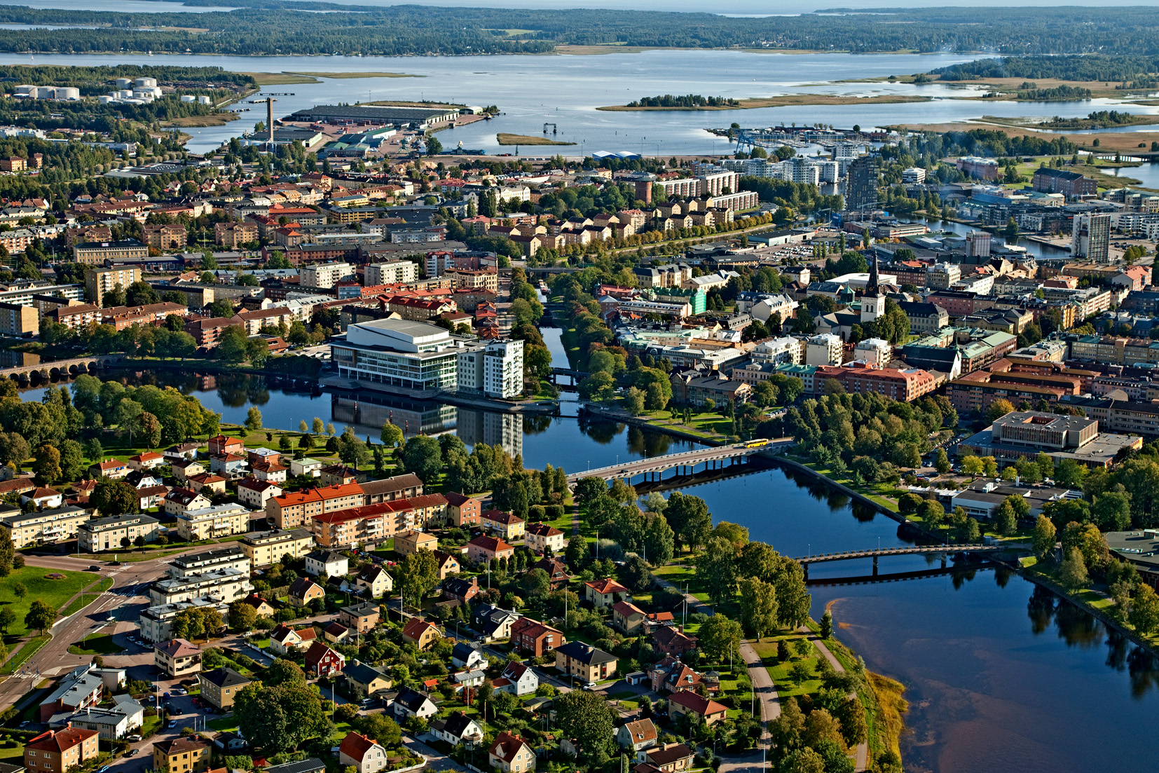 Karlstad: Bên Bờ Hồ Vänern của Thụy Điển