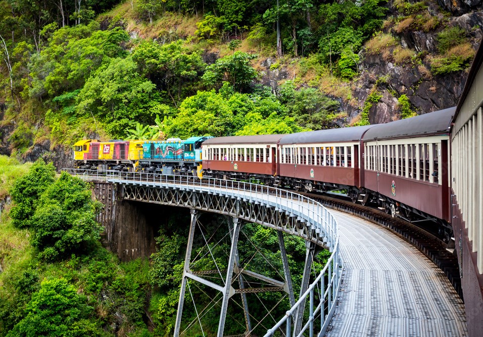 Kuranda Scenic Rail – Tuyến đường sắt giữa rừng núi hùng vĩ tại thành phố Cairns