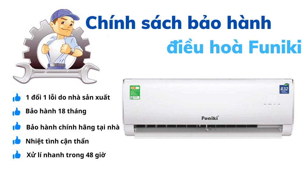Hướng dẫn cách bảo hành điều hòa Funiki nhanh chóng