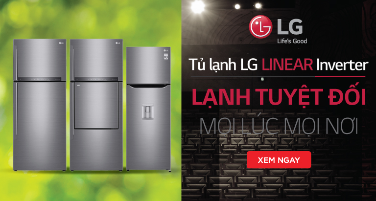 Linear inverter công nghệ hoàn toàn mới của tủ lạnh LG