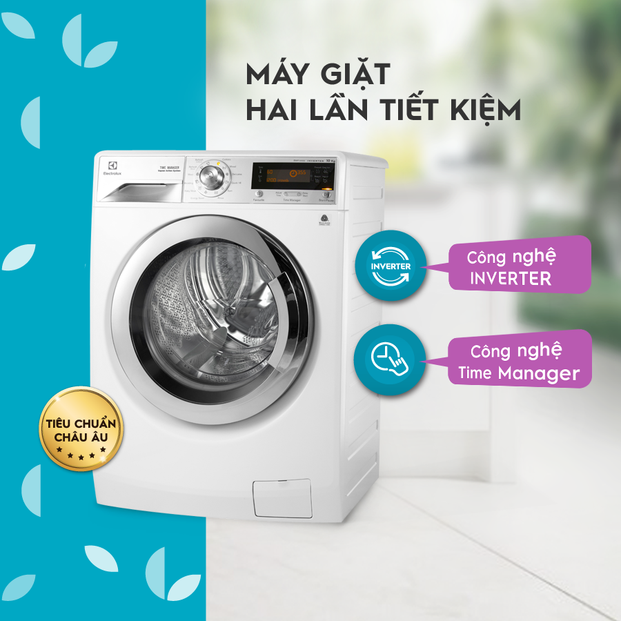 Tìm hiểu công nghệ máy giặt thông minh Electrolux