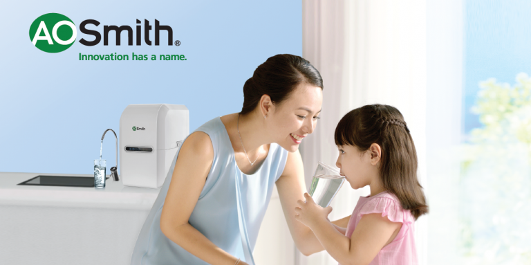 Máy lọc nước AO Smith giúp loại bỏ hoàn toàn kim loại nặng trong nước