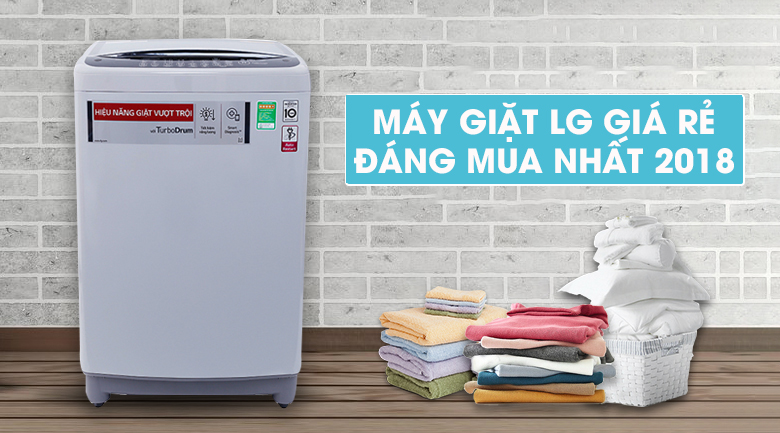 Top 5 máy giặt LG giá rẻ, tốt nhất 2018