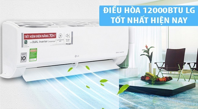 Điều hòa 12000btu LG nào tốt nhất hiện nay?