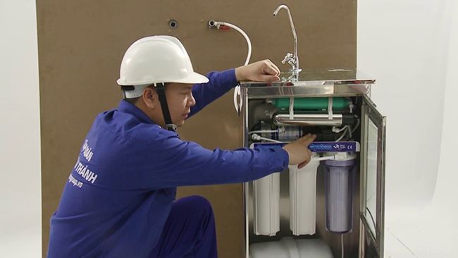 Cách lắp đặt máy lọc nước AO Smith cho gia đình