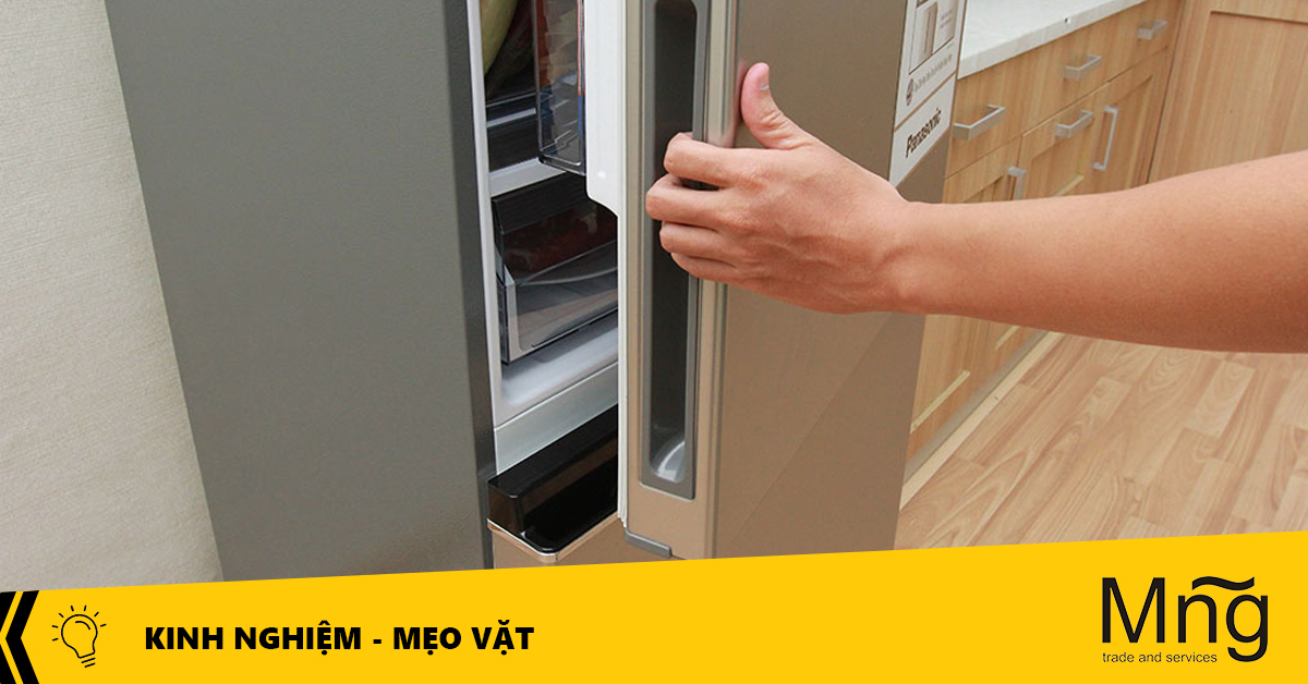 Cách khắc phục tình trạng cửa tủ lạnh bị hở, tránh mất tiền oan