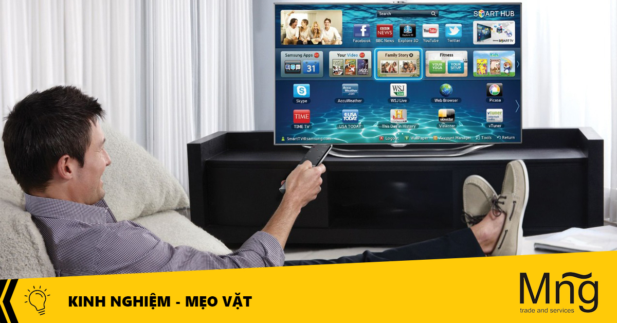 Cách kết nối mạng tivi sony với 7 bước đơn giản