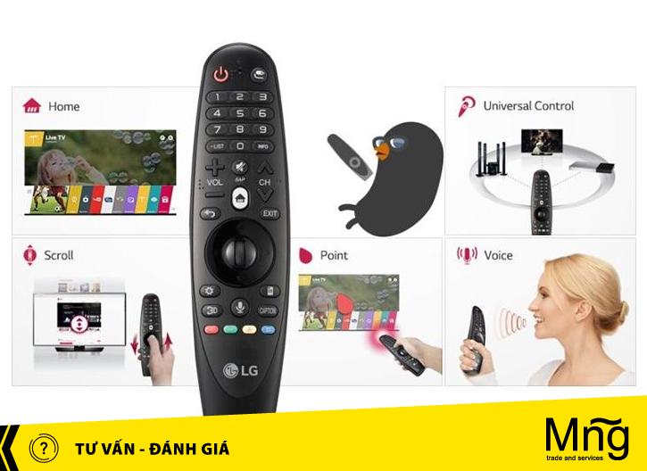 Tại sao điều khiển thông minh - Magic Remote của Smart Tivi LG luôn được yêu thích?