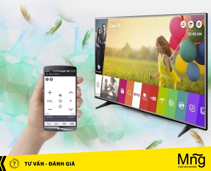 Điều khiển TV LG bằng điện thoại mang lại những trải nghiệm thú vị và tiện lợi