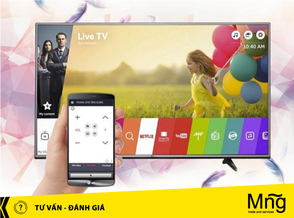 Hướng dẫn cách kết nối điện thoại với tivi LG