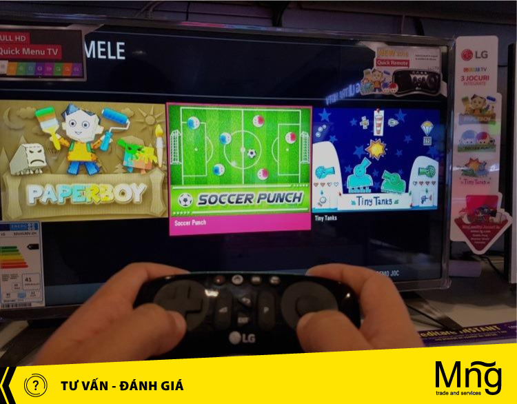 Chơi game trên Smart Tivi LG có gì hấp dẫn?