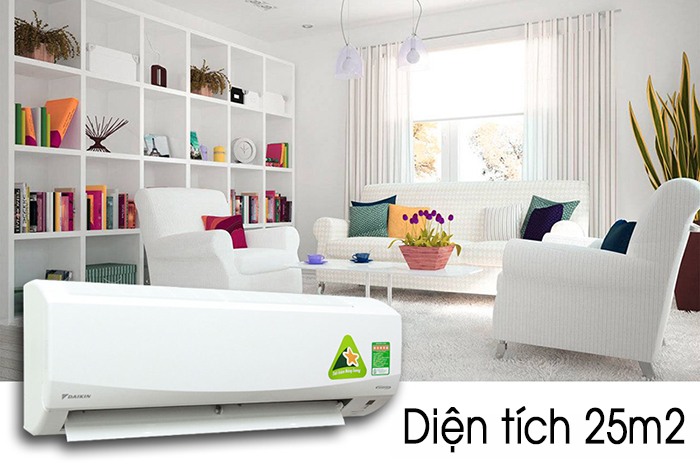 Phòng 25m2 dùng điều hòa bao nhiêu hp là phù hợp?