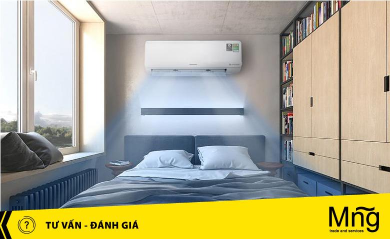 Nên lắp đặt điều hòa 12000btu dùng cho phòng bao nhiêu m2?