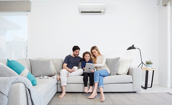 Lắp điều hòa theo phong thủy gặp nhiều may mắn và có sức khỏe thật tốt