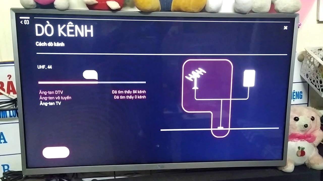 Nguyên nhân và cách khắc phục tivi LG báo bị đổi tần số