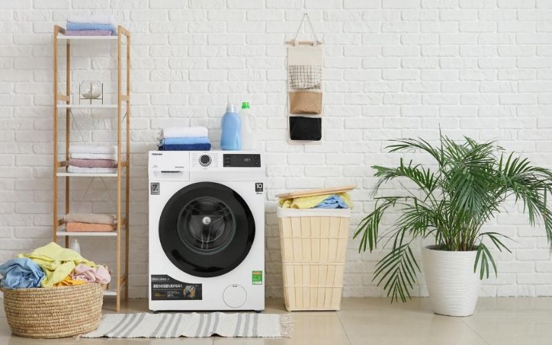 Cách vệ sinh máy giặt cửa trước Toshiba nhanh gọn, tăng tuổi thọ máy