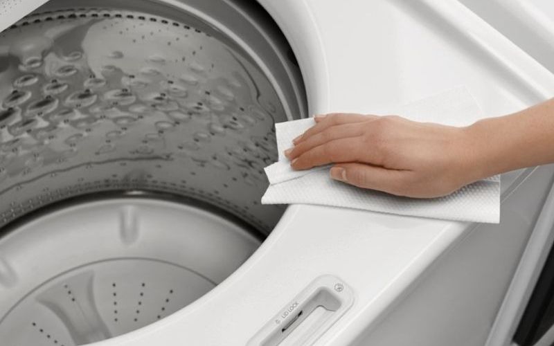 Cách vệ sinh máy giặt Sanyo cửa trên sạch sâu, hiệu quả tại nhà