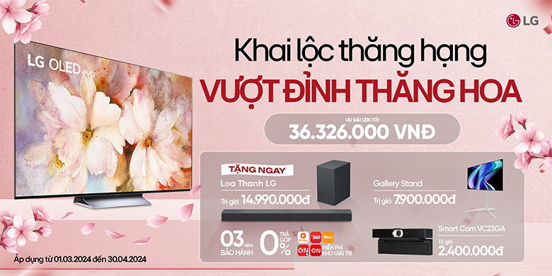 Khai lộc thăng hoa - Vượt đỉnh thăng hoa với quà tặng tới 36,326,000đ