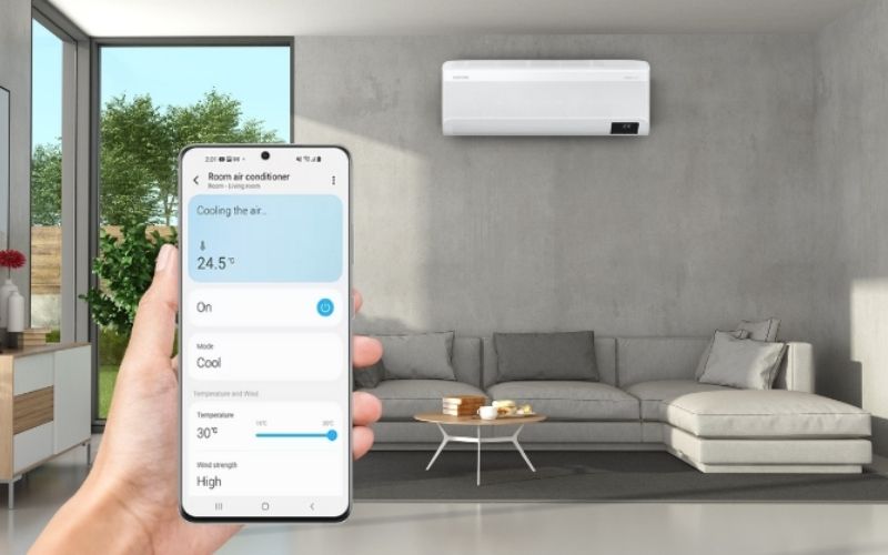 Cách điều khiển điều hòa bằng điện thoại Samsung đơn giản, hiệu quả nhất