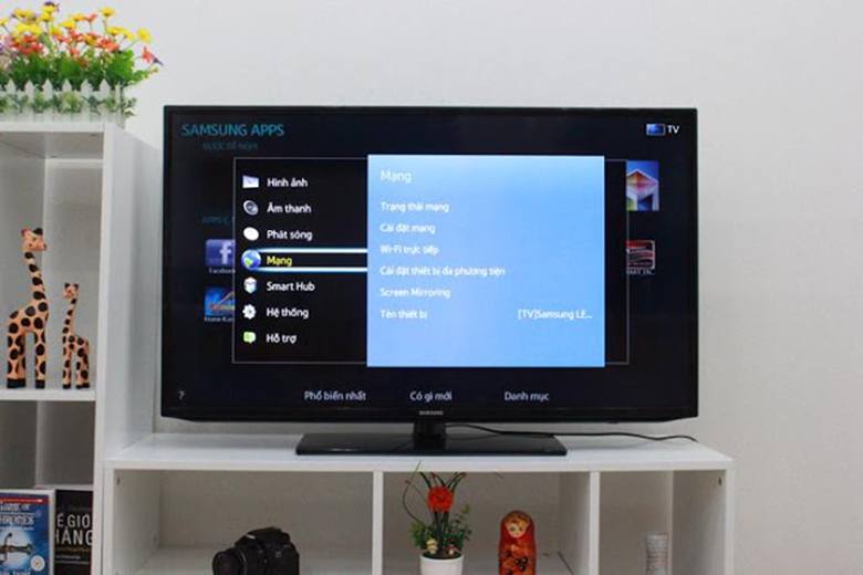 Hướng dẫn khắc phục tivi Samsung không tìm thấy wifi